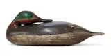 Guy Taplin, Untitled, carved and painted driftwood 13cm wide 30cm deep 11cm high