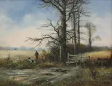 John Trickett, Untitled, oil on canvas 51 x 66cm