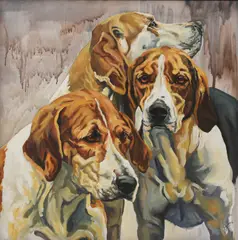 Debbie Harris, Untitled, acrylic on canvas 70 x 70cm