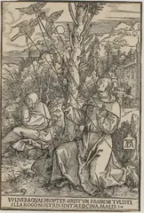 Untitled by Albrecht Durer, 1503-05 (Bartsch 110; Meder-Hollstein 224) woodcut image 21.9 x 14.5cm, sold Apr 2023