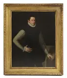 Giovanni Battista Moroni, Untitled, in a carved giltwood frame Provenance: Lane Fine Art