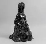 Anónimo, Untitled, Escultura en mármol negro veteado,