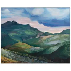 Rosendo Soto, Paisaje, Óleo sobre tela