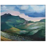 Rosendo Soto, Paisaje, Óleo sobre tela