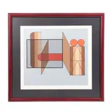 Manuel Felguérez, Composición geométrica, Serigrafía