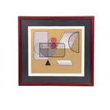Manuel Felguérez, Composición geométrica, Serigrafía