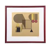 Manuel Felguérez, Composición geométrica, Serigrafía