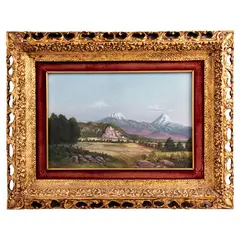 Jesús Orozco, Paisaje, Óleo sobre tela