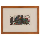 Irán: De la serie Miró Escultor No. 5, 1974- by Joan Miró, 1975, Litografía sin número de serie, offered Dec 2021