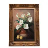 Enrique Urbina, Bouquet de alcatraces, 1993, Óleo sobre tela