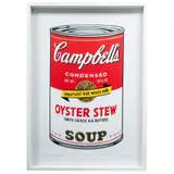 Andy Warhol, II. 59: Campbell's Soup II, Oyster Stew, Serigrafía sin número de tiraje