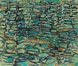 Hann Trier, "Labyrinth III", 1960, Öl auf Leinwand