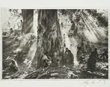 Tigray Exodus, Kalema Camp (West of Tigray, Ethiopia) by Sebastião Salgado, Um 1985, Heliogravure auf Hahnemühle (Wasserzeichen), sold Nov 2020
