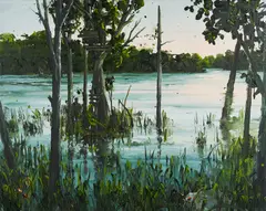 Sven Kroner, Ohne Titel, 2005, Acryl auf Leinwand