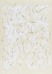 Günther Uecker, Ohne Titel, 1971, Prägedruck auf Bütten