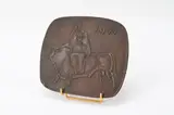 Europa auf dem Stier by Gerhard Marcks, 1954/55, Bronze und Eisen, braun patiniert, sold Sep 2021