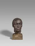 Käthe Kollwitz, Selbstbildnis, 1926-36 (Entwurf), Bronze, braun patiniert