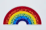 Butterfly Rainbow by Damien Hirst, 2020, Giclée-Print, sold Nov 2020