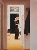 Irene Bisang, Ohne Titel, 2007, Acryl auf Holz