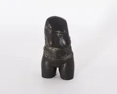 Weiblicher Torso by Gustav Seitz, 1955, Bronze, schwarz patiniert, sold Feb 2021