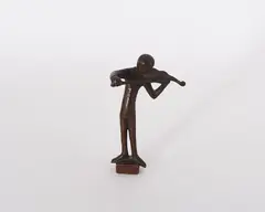 Kleiner Geiger by Gerhard Marcks, 1962, Bronze, braun patiniert, sold Feb 2021