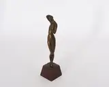 Otto Baum, Stehende, Um 1920, Bronze, braun patiniert
