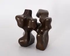 Gerson Fehrenbach, Ohne Titel, Bronze, braun patiniert