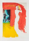 Allen Jones, Silence (Aus: Catwalk), 1998-99, Farbradierung auf Velin