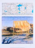The Gates III by Christo, 2005, Farboffset auf Büttenkarton, sold Jan 2021