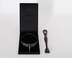 Konvolut von 2 Multiples by Paul Wunderlich, a) Nike Collier, sold Feb 2021
