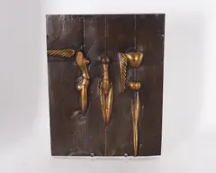 Nike by Paul Wunderlich, Bronzerelief, sold Feb 2021