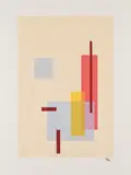 Thilo Maatsch, Ohne Titel, Farbserigrafie auf Bütten