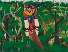 José Antônio da Silva, Ohne Titel, 1970, Öl auf Leinwand