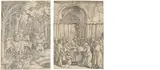Marcantonio Raimondi, Das Marienleben, 1510-1515, Kupferstiche auf Papier