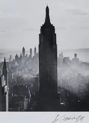 Empire State Building by Andreas Feininger, Späterer Gelatinesilberabzug, sold Apr 2021