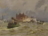 Friedrich Kallmorgen, "Schlechtes Wetter"