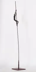 Roland Martin, Ohne Titel, 1996, Bronze, braun patiniert