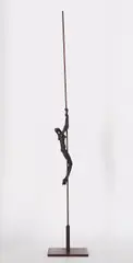 Roland Martin, Ohne Titel, 1996, Bronze, braun patiniert