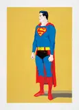Mel Ramos, Superman, 2006, Farblithografie auf leichtem Karton