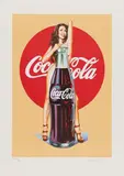 Mel Ramos, Lola Cola #5, 2018, Farblithografie auf leichtem Karton