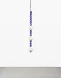 Jean-Michel Othoniel, Grand Amant suspendu (blanc), 2010, Muranoglas