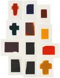 Arnulf Rainer, Konvolut von 13 farbigen Druckgrafiken