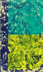 David Reed, 500, 2000-2003, Öl und Acryl auf Leinwand