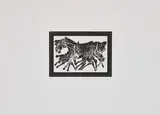 Ohne Titel by Paolo Schiavocampo, 1977, Radierung auf Velin, sold Oct 2021