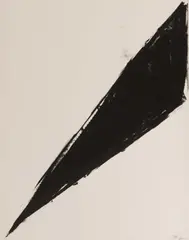 Du Common by Richard Serra, 1972, Lithografie auf Velin, sold Jun 2021