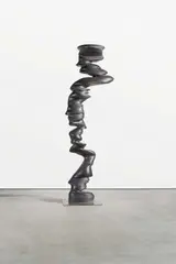Tony Cragg, Ivy, 2007, Bronze, schwarz patiniert