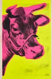 Cow by Andy Warhol, 1966, Farbserigrafie auf leichtem Karton, sold Sep 2021