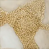 Ross Bleckner, Ohne Titel, 1999, Öl auf Leinwand