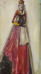 Hubertus Giebe, Ohne Titel, 1986, Öl auf Leinwand
