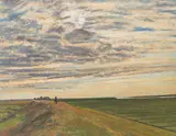 Max Clarenbach, Wolkenlandschaft